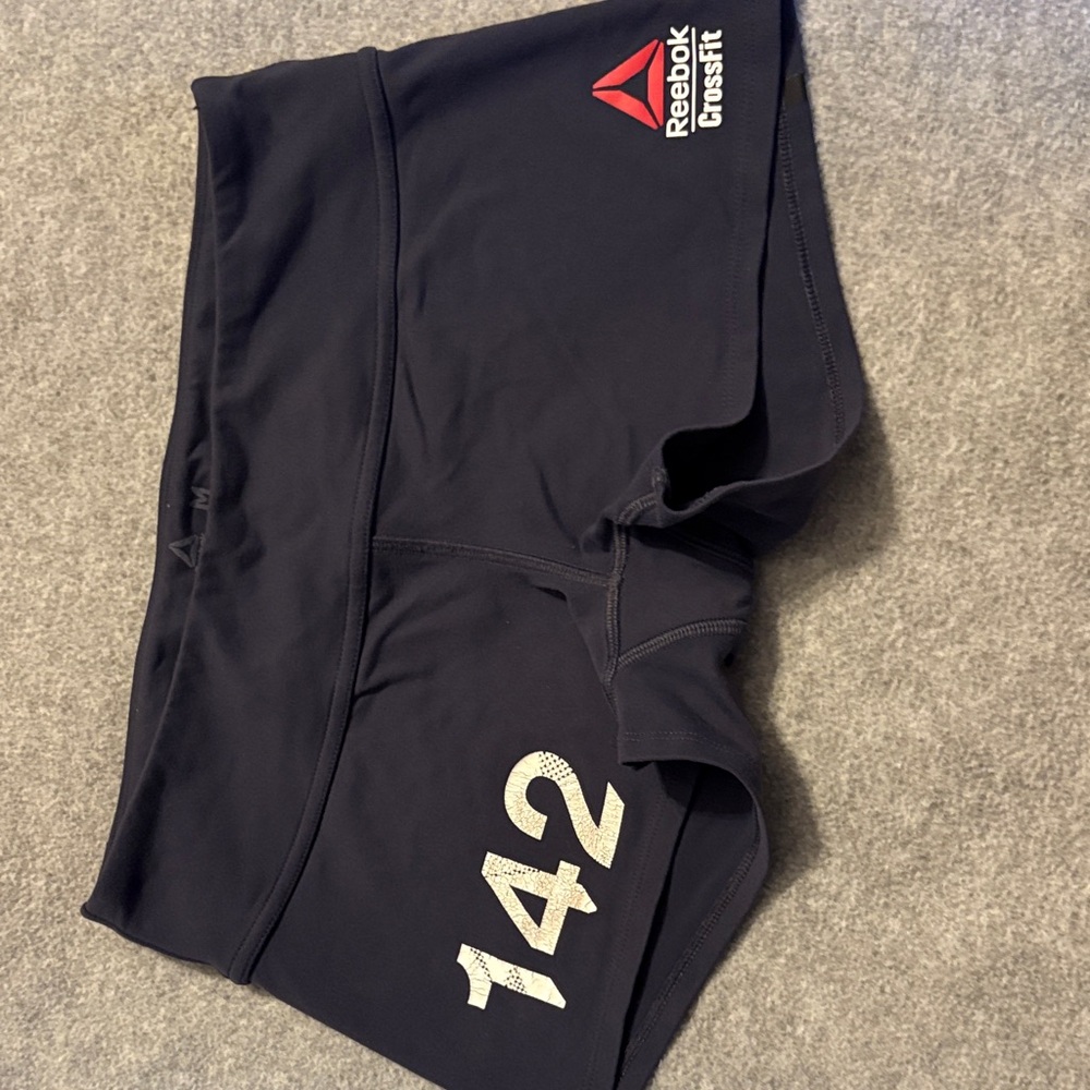 Reebok CrossFit Navy Shorts with White Detail